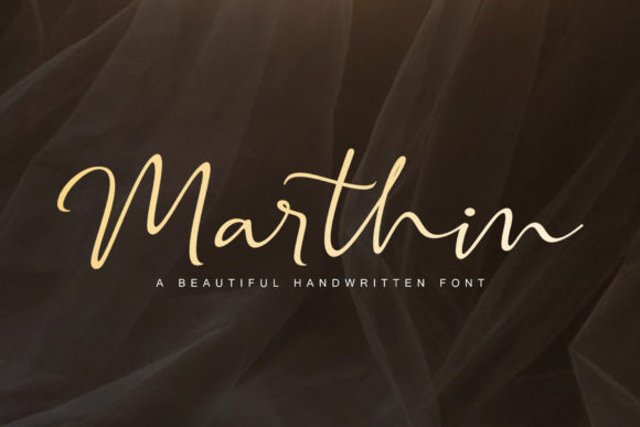 Marthin Font Poster 1