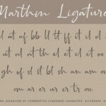 Marthin Font Poster 12