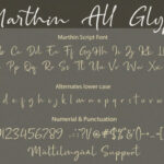 Marthin Font Poster 13