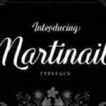 Martinail Font Poster 1