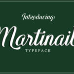 Martinail Font Poster 2