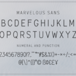 Marvelous Duo Font Poster 11