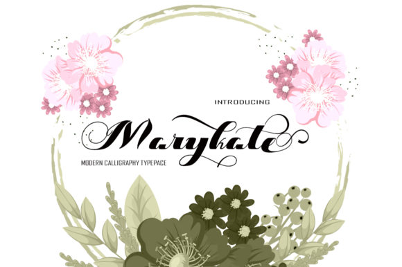 Marykate Font Poster 1