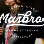 Masbro Font Poster 1