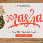 Masha Duo Font Poster 1