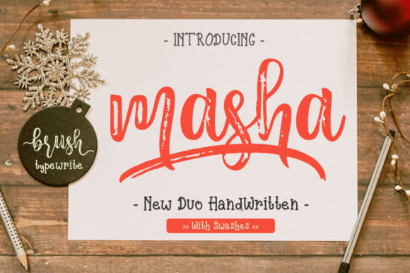 Masha Duo Font