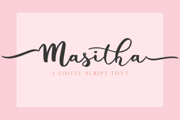 Masitha Font Poster 1