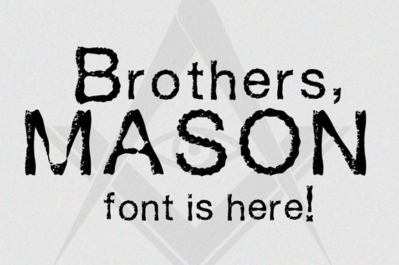 Mason Font