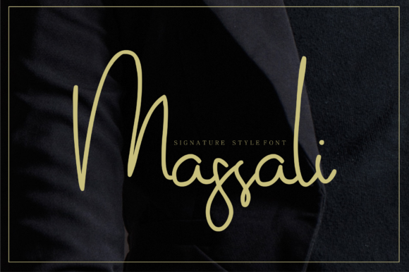 Massali Font Poster 1