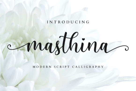 Masthina Font Poster 1