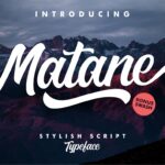 Matane Font Poster 1