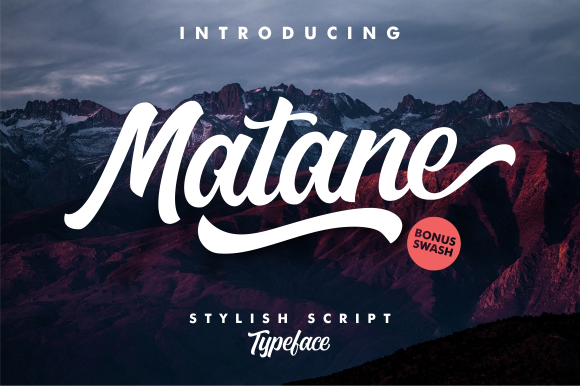 Matane Font Poster 1