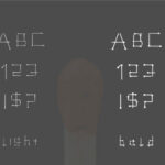 Match Font Poster 3