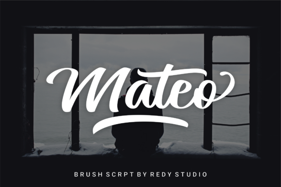 Mateo Script Font Poster 1