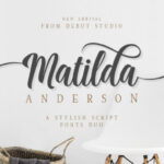 Matilda Anderson Duo Font Poster 1
