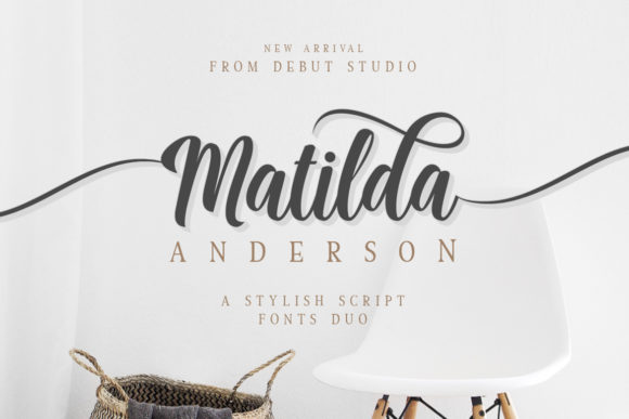 Matilda Anderson Duo Font Poster 1