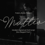 Matteo Duo Font Poster 1