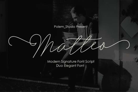 Matteo Duo Font Poster 1