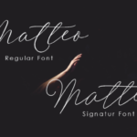 Matteo Duo Font Poster 2