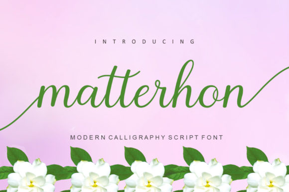 Matterhon Script Font