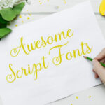 Matterhon Script Font Poster 3