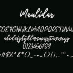 Maulidar Font Poster 4