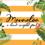 Maunaloa Font Poster 1