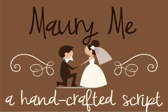Maury Me Font Poster 1