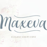 Maxeva Font Poster 1