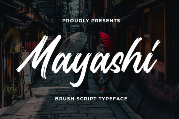 Mayashi Font Poster 1