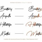 Mayestica Font Poster 8