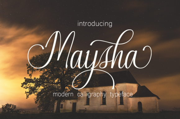 Maysha Font Poster 1