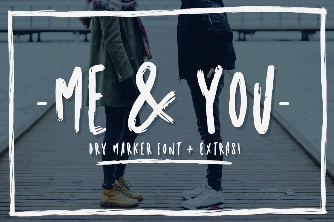 Me and You Font Poster 1