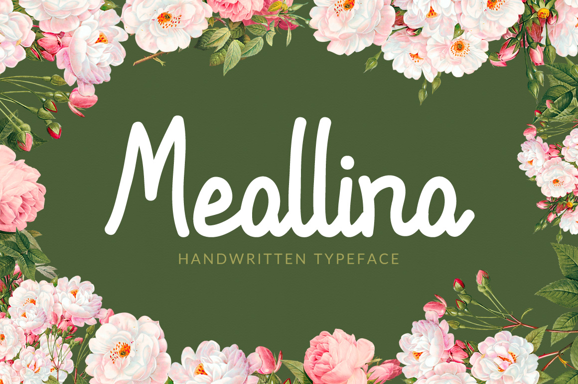 Meallina Font Poster 1