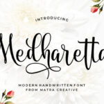 Medharetta Font Poster 1