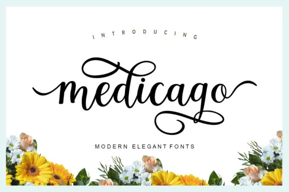 Medicago Font Medicago Font Poster 1