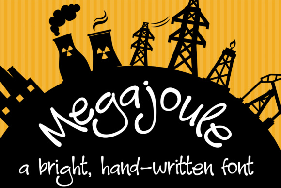 Megajoule Font Poster 1