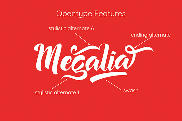 Megalia Font Poster 1