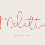 Melatti Font Poster 1