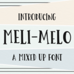 Meli Melo Font Poster 1