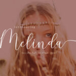 Melinda Font Poster 1