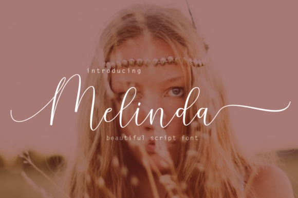 Melinda Font Poster 1