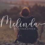 Melinda Font Poster 2