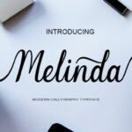 Melinda Font Poster 1