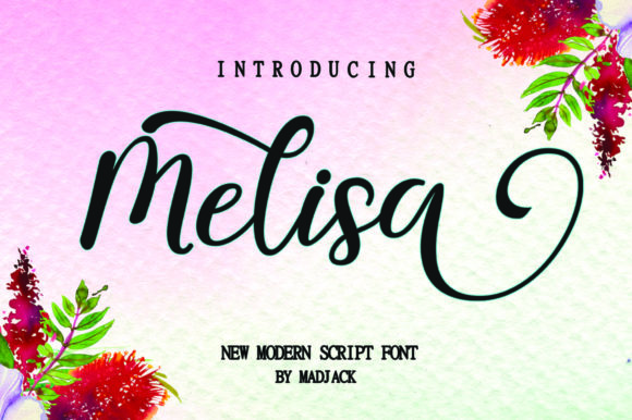 Melisa Font Poster 1