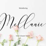 Mellanie! Font Poster 1