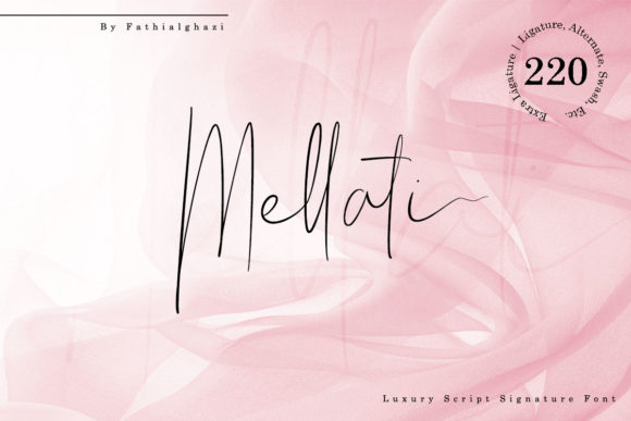 Mellati Script Font