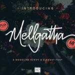 Mellgatha Font Poster 1