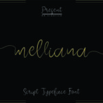 Melliana Font Poster 1