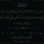 Melliana Font Poster 2